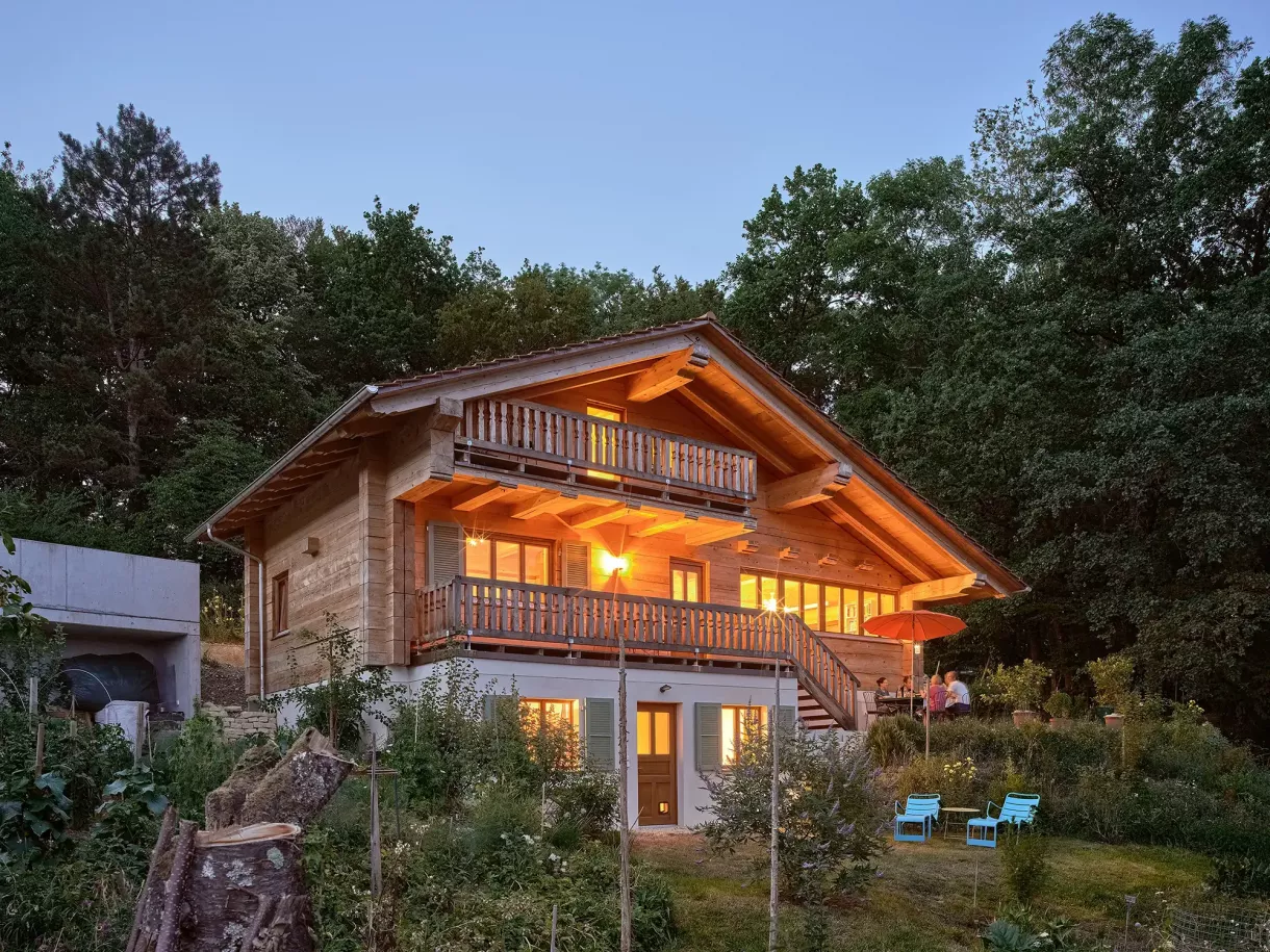 Duffner blockbau holzhaus aargau schweiz © helmuth scham 0278