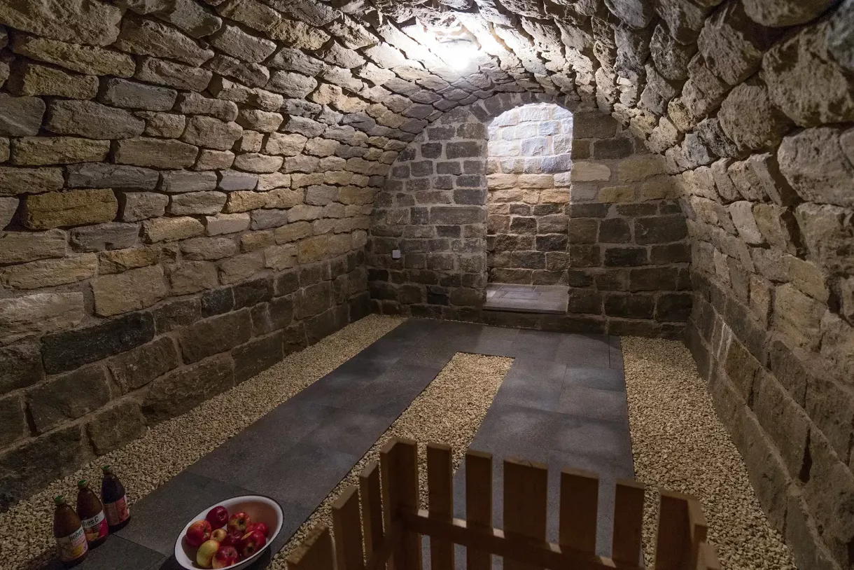 Duffner blockbau holzhaus mit naturkeller bayern © helmuth scham 184