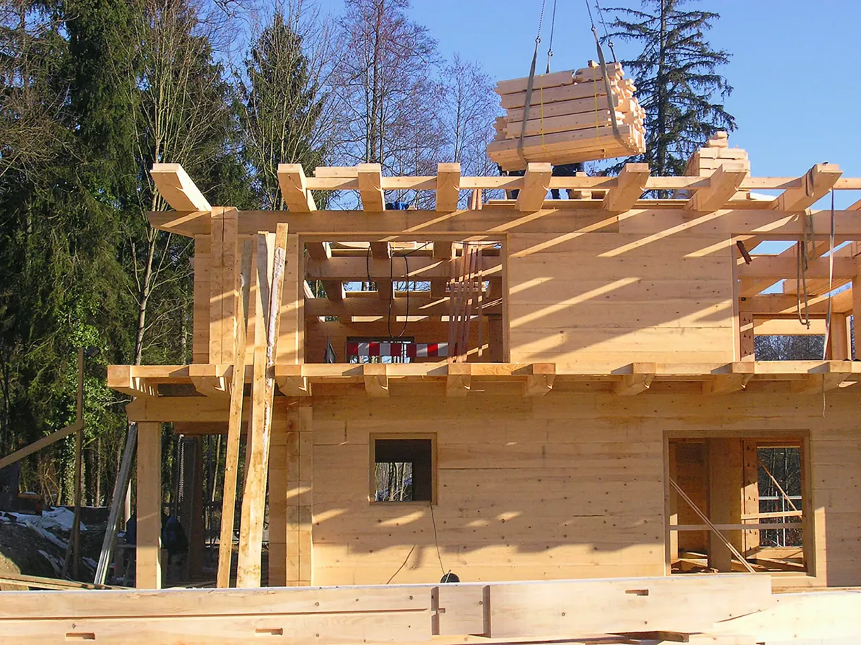 Duffner blockbau holzhaus pagode muenchen © peter duffner 03