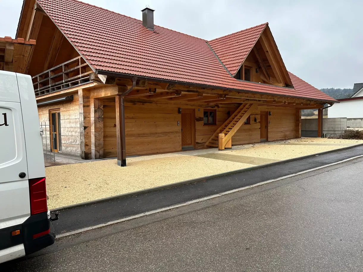 Duffner blockbau holzhaus schwaebische alb hechingen 01