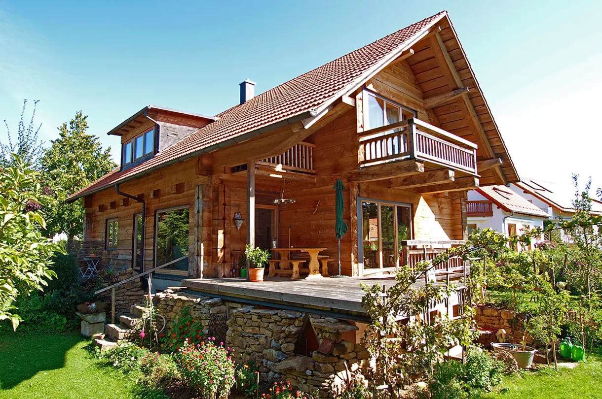 Holzhaus duffner blockbau schwarzwald schwaebische alb 01