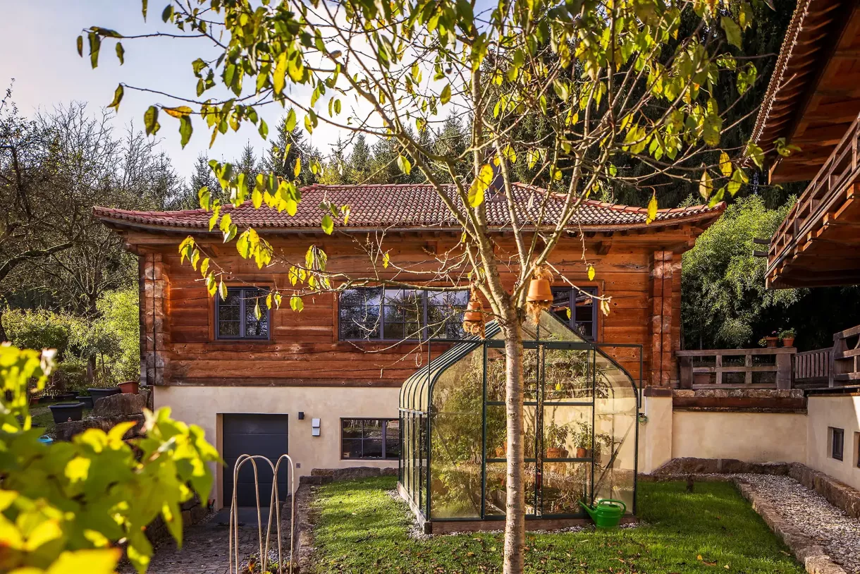 Duffner blockbau holzhaus pagode muenchen © helmuth scham 150