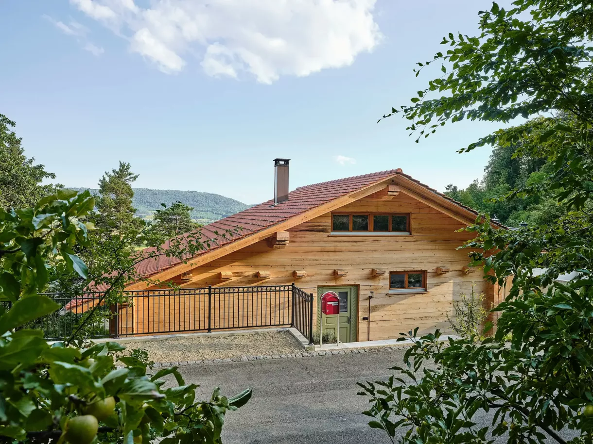 Duffner blockbau holzhaus aargau schweiz © helmuth scham 0062