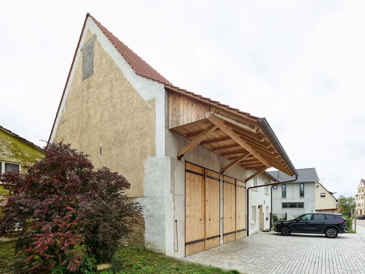 Duffner blockbau holzhaus umbau tuebingen © helmuth scham 05