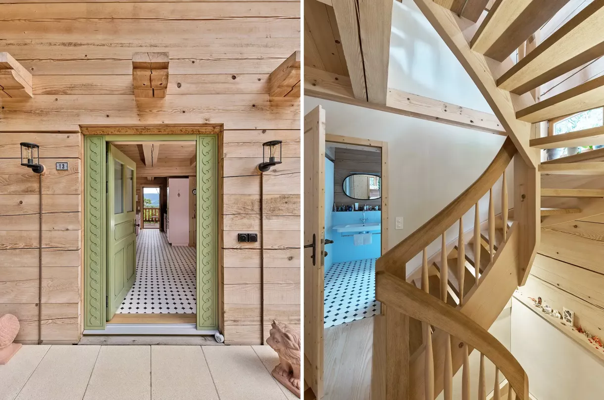 Duffner blockbau holzhaus aargau schweiz © helmuth scham 0226