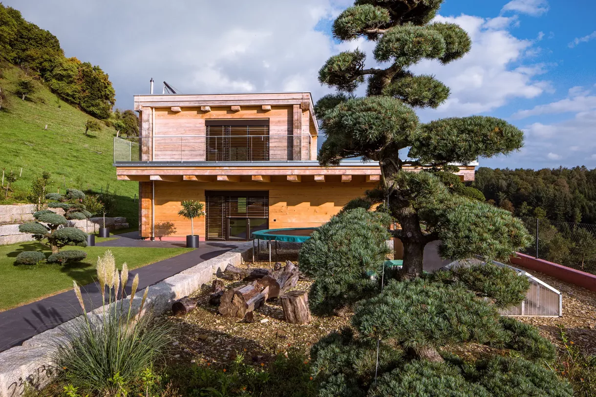 Duffner blockbau holzhaus westschweiz © helmuth scham 03