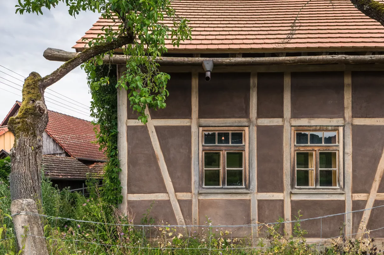 Duffner blockbau holzhaus schwaebische alb © helmuth scham 04