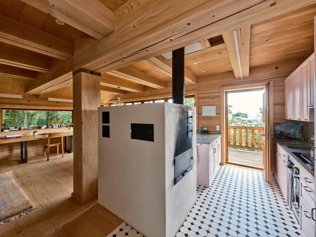 Duffner blockbau holzhaus aargau schweiz © helmuth scham 0202